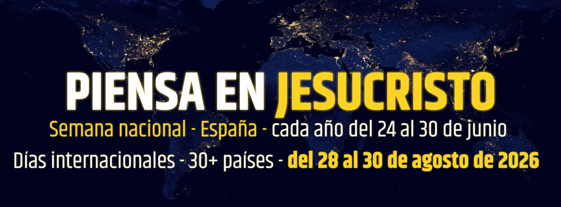 Dias Internationales - 25+ paises - 28 al 30 agosto, 2026